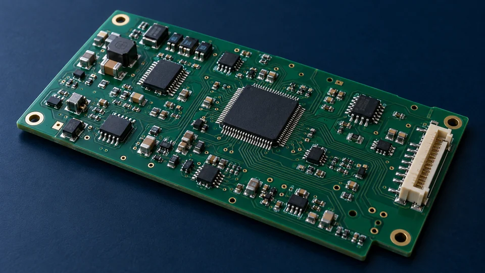 装配电子元件的 PCB 电路板